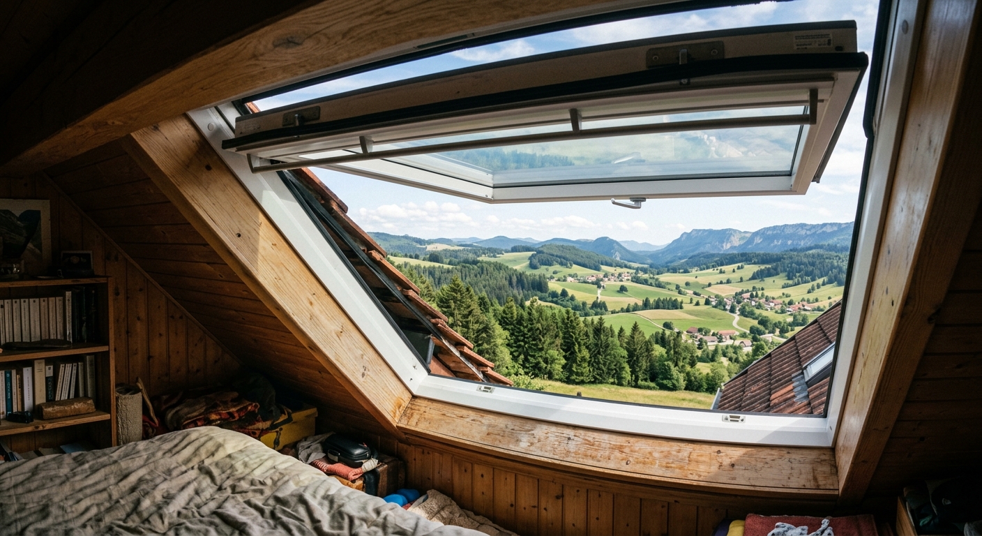 Velux &agrave; projection vue panoramique